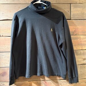 Ralph Lauren Black Polo Sweater